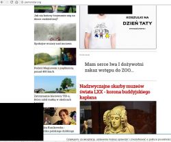 Czarne kwadraty przy przeglądaniu stron www w przeglądarce. Czarne kwadraty przy przeglądaniu stron www w przeglądarce.