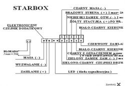 Centralka Starbox i pilot Centurion w Fiat Punto - dezaktywacja po awarii akumulatora