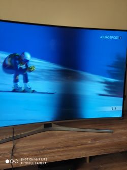 SAMSUNG UE55KU6670S CURVED - Smuga/plama na ekranie SAMSUNG UE55KU6670S CURVED - Smuga/plama na ekranie