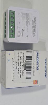 Novadigital MINI 1 Channel module with screw terminals and labeled packaging