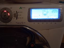 Przerwanie programu suszenia w pralko-suszarki Hoover WDYN 9646PG