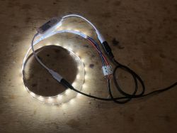 WiFi ściemniacz paska LED 5V-28V - wnętrze, Tasmota, Home Assistant