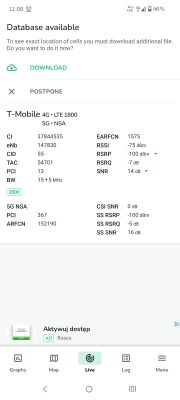 T-Mobile LTE 4,35 km od BTS: Dipol ATK-LOG MIMO 2x2, jak poprawić zasięg?