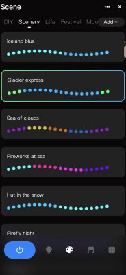 Malli Aurora 5m RGBIC LED Strip: Replicating Tuya App Lighting Modes in OpenBeken