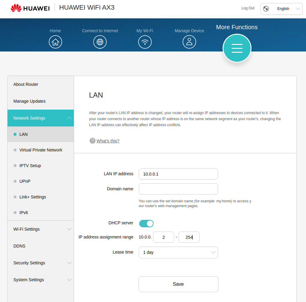 [Rozwiązano] Jak skonfigurować Router Huawei Ax3 z routerem Huawei CPE