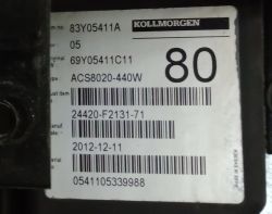 Kollmorgen sterownik - Popsuty sterownik kollmorgen, zlecenie