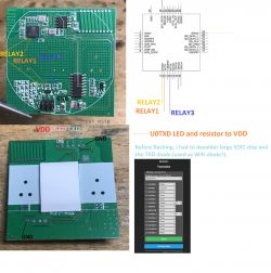 [ESP8285] Dwuczęściowy włącznik smart z WiFi i RF433 B-line BL-1100522