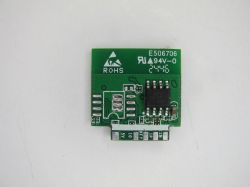 Top view of Chipsea CSE7759B energy measurement module A PCB module with a black CSE7759B chip and markings ROHS and E506706.