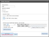 FreeNAS i system ZFS - log device, cache device.