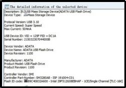 Naprawa pendrive ADATA 32 GB UV150 - ochrona zapisu, DMDE pokazuje 00
