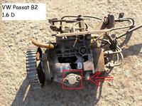 VW Passat B2 1.6 D Pompa/Wtrysk paliwa