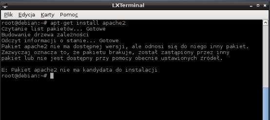 Debian apache2 не работает с warnings