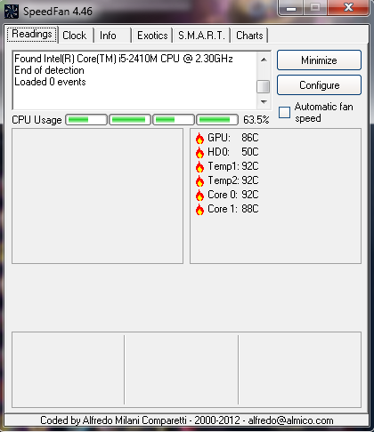 Laptop Samsung rf 511 s03pl - Laptop pracuje coraz wolniej