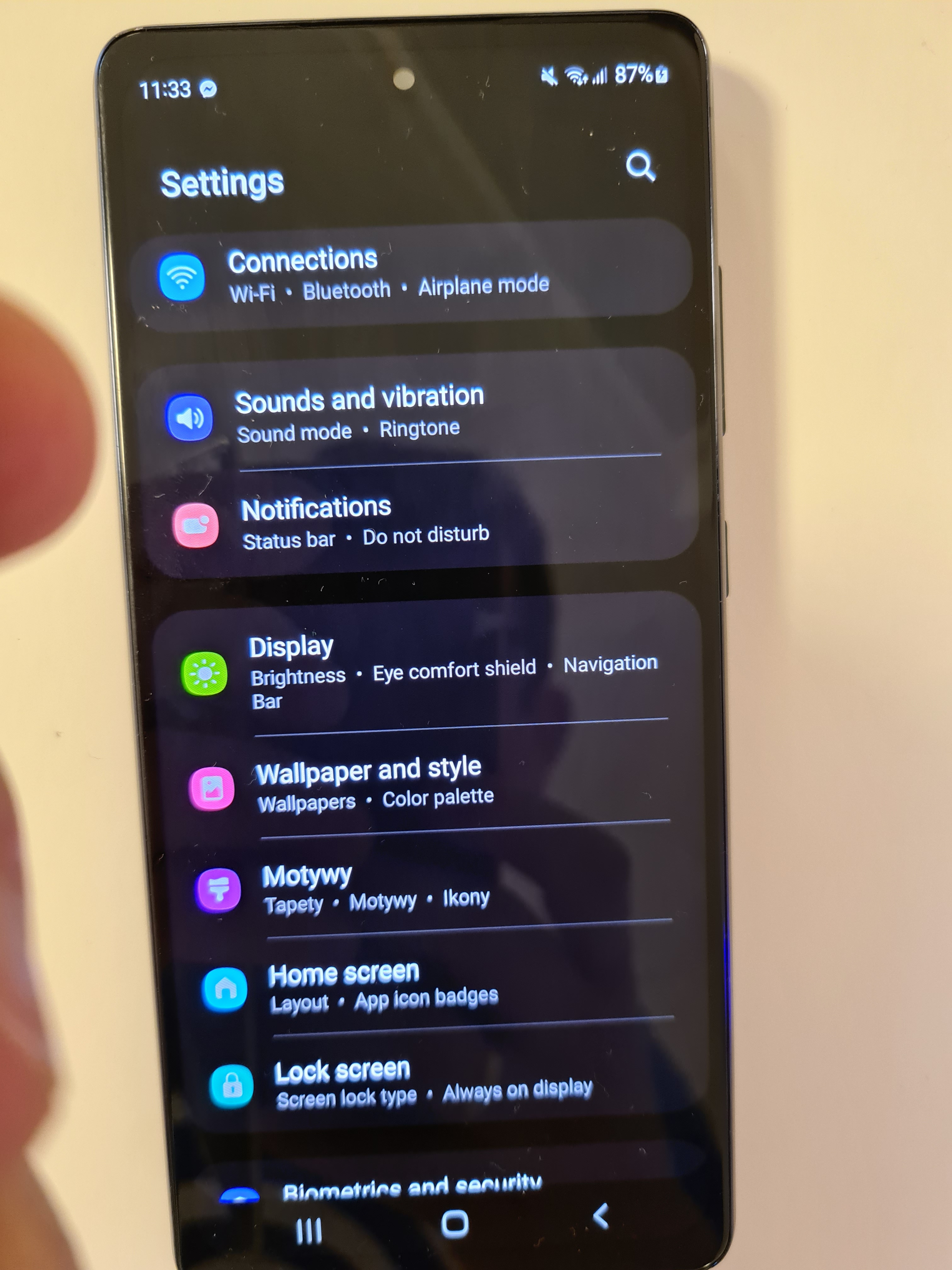 Samsung Galaxy S20 FE brak polskiego menu przy starcie i wyboru języka ...
