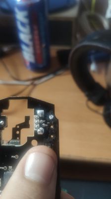 Razer Deathadder Chroma - Po wymianie mikroprzełącznika nie działa lewy przycisk