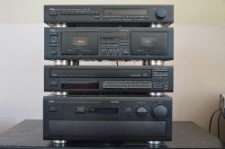 [Sprzedam] Zestaw Yamaha DSP-A2070, Tuner TX-950, Cassette KX-W362, CD CDC-835