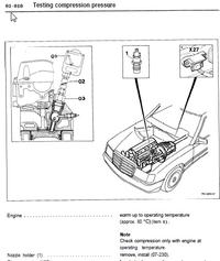 Ford Mondeo mk2 1.8 td - sprawdzenie kompresji silnika