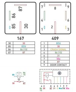 VW AUDI SEAT przekaźnik pompy - paliwa 1J0906383C