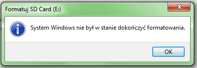 Formatowanie karty pamięci android