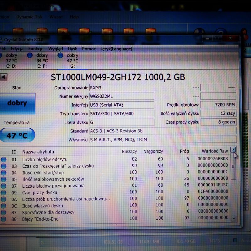 Jak sprawdzić, czy Seagate Baracuda Pro 1TB jest nowy?