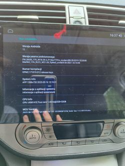 Jak ominąć hasło i uruchomić recovery w radiu 2din Android w Ford Kuga?