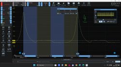 Zrzut ekranu oscyloskopu PicoScope pokazujący przebieg ciśnienia w cylindrze numer 4.
