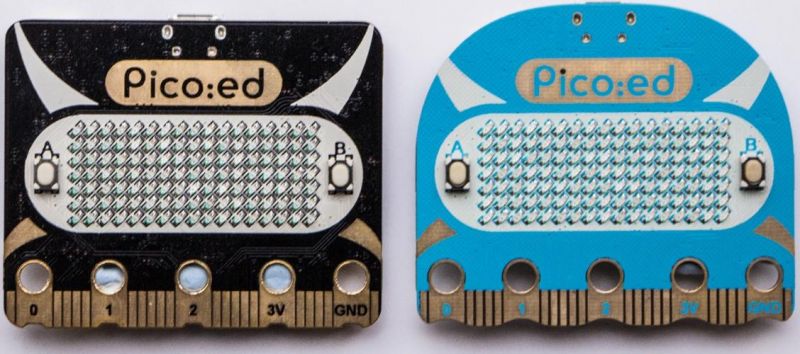 Pico ed v2 is it the successor of the BBC v2 microbit? Review, test and first pr
