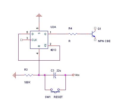 CD4017 schemat, a sterowanie minusem - jak wykonać?