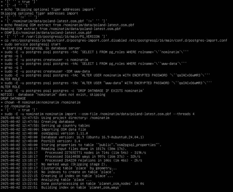 How to run OpenStreetMap locally? Reverse geocoding without limits on your computer How to run OpenStreetMap locally? Reverse geocoding without limits on your computer