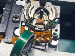 Regeneracja mechaniki Sony CDP-502ES - wymiana układu optycznego