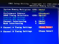 Podwyższenie taktowania RAM