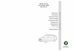 Skoda Felicja -poszukuję schematu