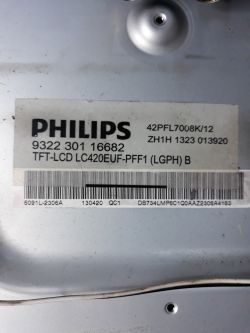 Philips 42PFL7008K/12 TV Not Working: 3 Flash Issue, NAND Flash & EPROM Help Needed