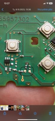 Pilot Volvo 5wk49264 nie nadaje sygnalu prosba o identyfikacje elementu