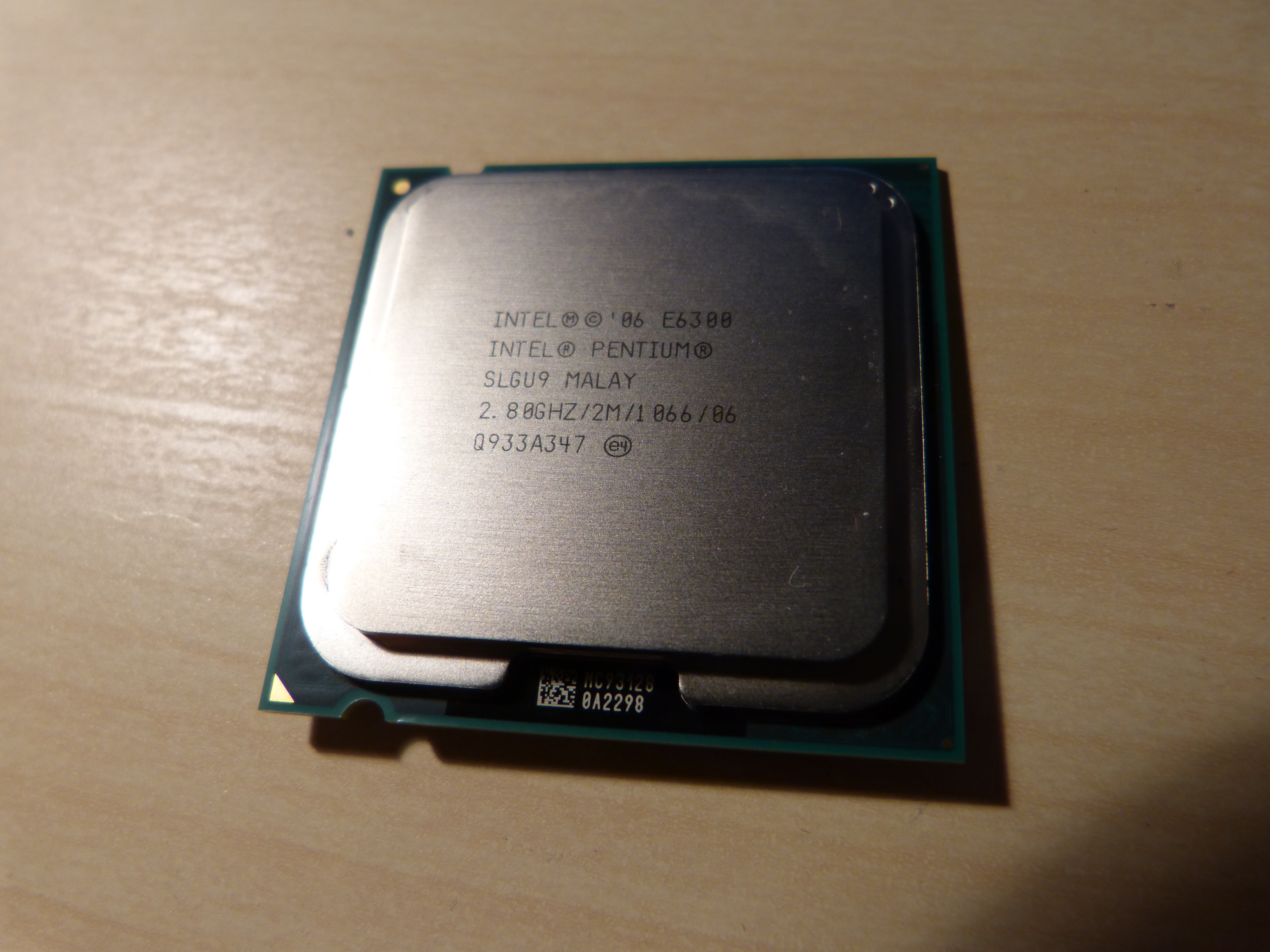 Разгон intel pentium e6300