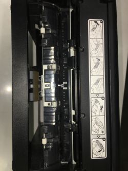 Brother DCP J315W - Błąd "zator papieru". Rolki nie kręcą się