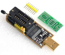 Programator pamięci BIOS MX25L6405 W25Q64 USB Programator CH341A - recenzja