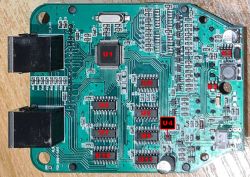 Płytka PCB testera Noyafa NF8108-A z oznaczonymi układami scalonymi U1–U11