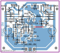Wzmacniacz 5.1 na tranzystorach MOSFET Wzmacniacz 5.1 na tranzystorach MOSFET