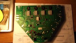 Płyta ceramiczna Amica PH6400- Nie działa zwarty kondensator 10uF/400V