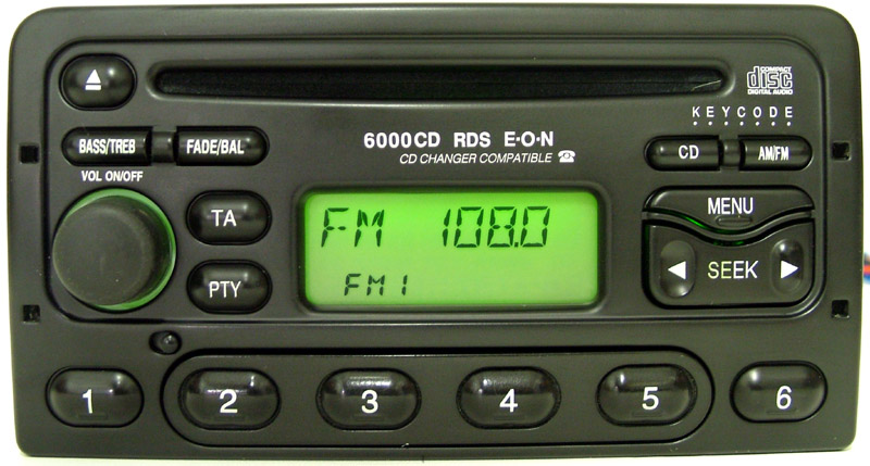 Radio 6000CD RDS EON podłączenie AUX elektroda.pl