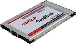 Karta PCMCIA USB 2.0 CardBus od NEC.