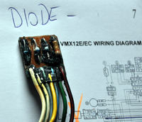 Yamaha V-max 1200 (Moto) - Zespół diód - rozruch - jakie to diody ?