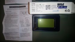 P06S-20/100 panel power consumption / energy consumption meter - test P06S-20/100 panel power consumption / energy consumption meter - test