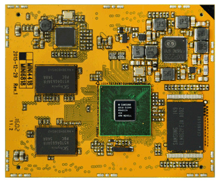 Boardcon MINI4418 - niewielki moduł COM z S5P4418 - elektroda.pl