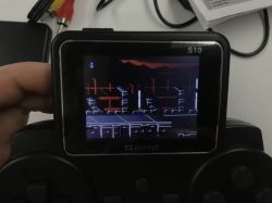 Minitest: S10/G10 520 in 1 portable console/gamepad, interior presentation