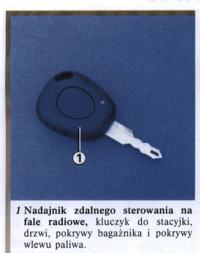 Megane I ph II 1999 1,6 16V - kluczyk nie otwiera/zamyka auta, LED działa