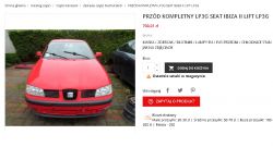 Jak znaleźć kod lakieru dla Seat Ibiza 3 6L 2003r. na podstawie numeru VIN VSSZZZ6LZ3R181163?