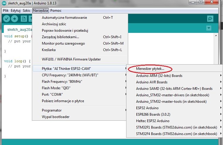 ESP32-CAM, moduł z kamerą 2Mpix dla IoT część 1 ESP32-CAM, moduł z kamerą 2Mpix dla IoT część 1