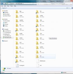 B593s-22 FTP SERVER - Can anyone help to access the folders on images